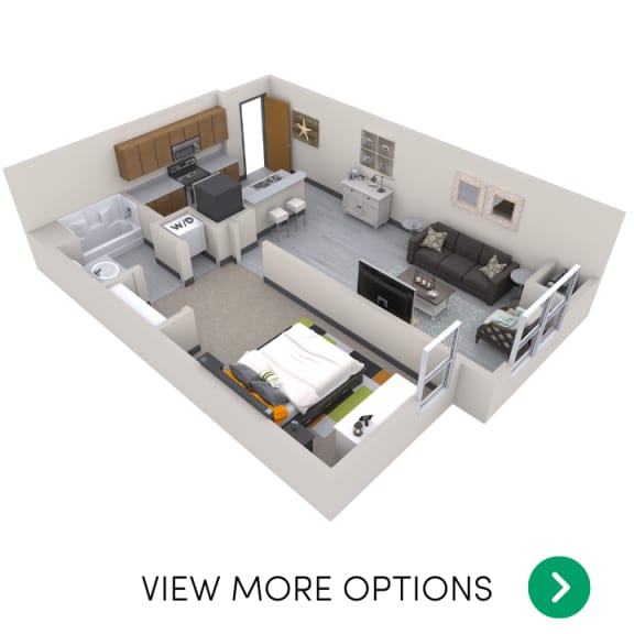 Floor Plans of Trowbridge Lofts in East Lansing, MI